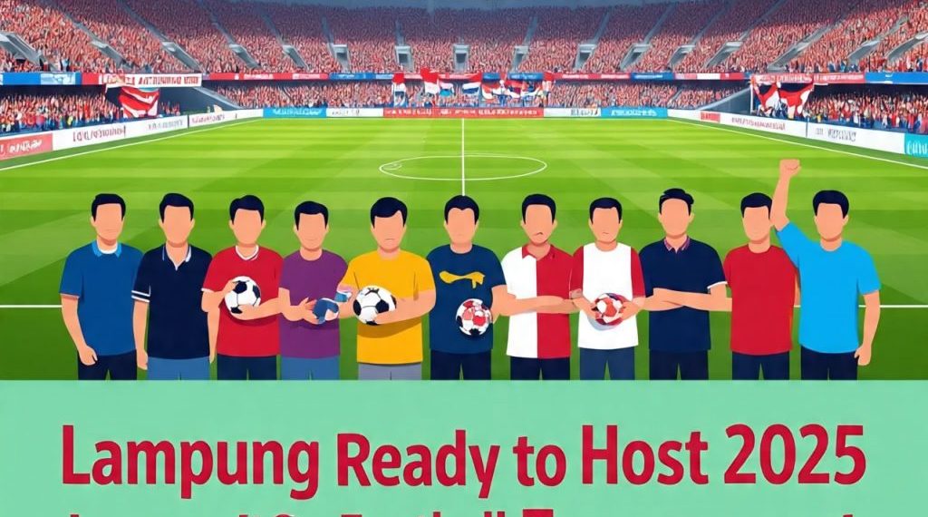 Lampung Siap Jadi Tuan Rumah Turnamen Sepak Bola Antar-Kabupaten 2025