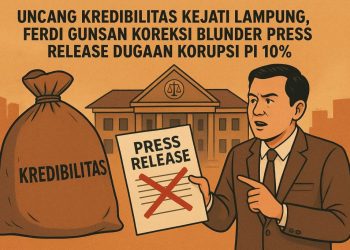 Blunder Fatal Kejati Lampung: Ferdi Gunsan Bongkar Kesalahan Istilah Teknis dalam Kasus Korupsi PI 10%