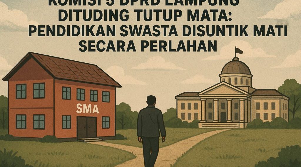 Komisi 5 DPRD Lampung Dituding Tutup Mata, Pendidikan Swasta Terancam Tersingkir Secara Perlahan
