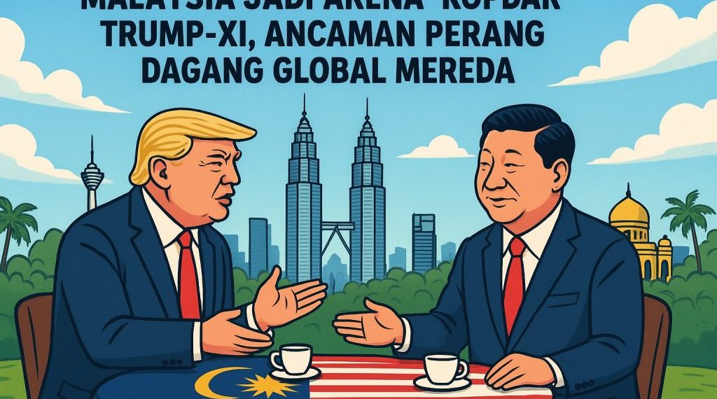 Malaysia Jadi Arena “Kopdar” Trump-Xi, Ancaman Perang Dagang Global Mereda