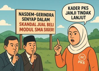 Nasdem dan Gerindra Senyap, Skandal Jual Beli Modul SMA Siger Terkuak, PKS Janji Tindak Lanjut