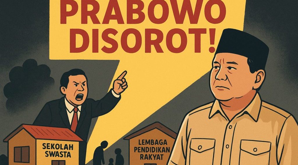 Prabowo Disorot! Gubernur Gerindra Dituding Matikan Sekolah Swasta dan Pendidikan Rakyat, Ada Apa dengan Dunia Pendidikan Indonesia?