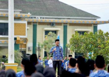 Peringatan Hari Sumpah Pemuda Ke-97 Di Kabupaten Pringsewu Menjadi Sorotan, Bupati Riyanto Pamungkas Pimpin Upacara Dengan Semangat Nasionalisme
