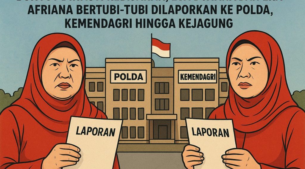 Buntut Dinasti Kebijakan: Eva Dwiana dan Eka Afriana Bertubi-Tubi Dilaporkan ke Polda, Kemendagri, hingga Kejagung