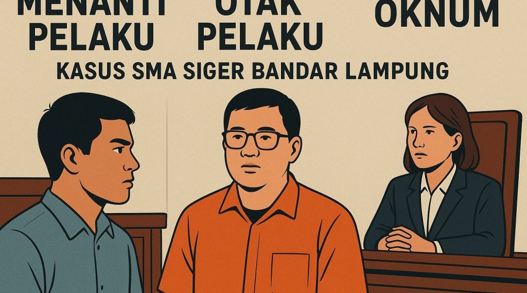Misteri Besar di Balik SMA Siger Bandar Lampung: Menguak Pelaku, Otak Pelaku, dan Oknum Penopangnya