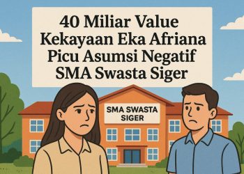 “Wow! 40 Miliar Kekayaan Eka Afriana Bikin Geger: SMA Siger Diduga Gunakan Aset Negara, DPRD Diminta Bertindak!”