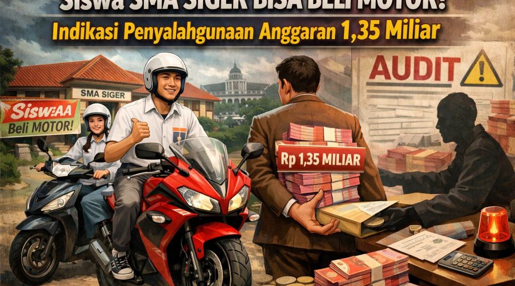 Indikasi Penyalahgunaan Anggaran SMA Siger Capai Rp 1,35 Miliar