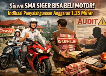 Indikasi Penyalahgunaan Anggaran SMA Siger Capai Rp 1,35 Miliar