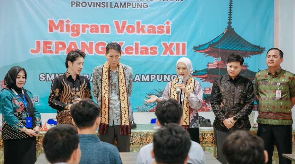 Lampung Siap Cetak Tenaga Kerja Muda Profesional untuk Konstruksi Jepang, Wagub Jihan Turun Langsung Tinjau Kelas Vokasi Migran