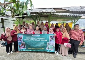 Poltekkes Tanjungkarang Dorong Kesehatan dan Ekonomi Warga Bernung