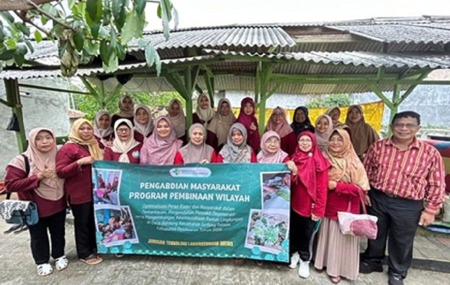 Poltekkes Tanjungkarang Dorong Kesehatan dan Ekonomi Warga Bernung