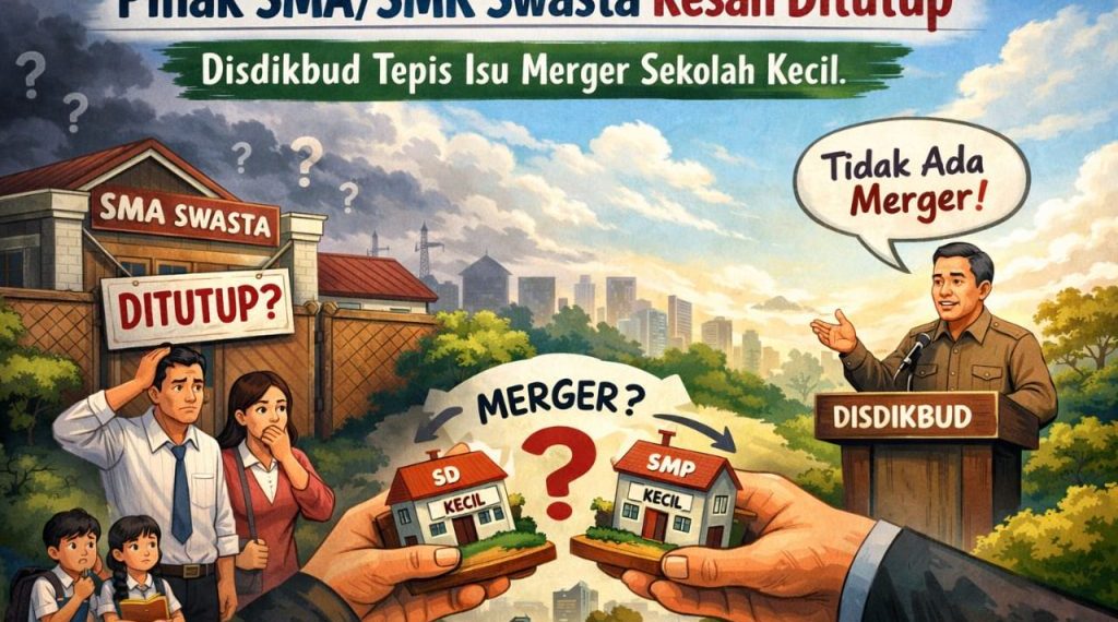 Disdikbud Lampung Klarifikasi Pendataan SMA/SMK Swasta