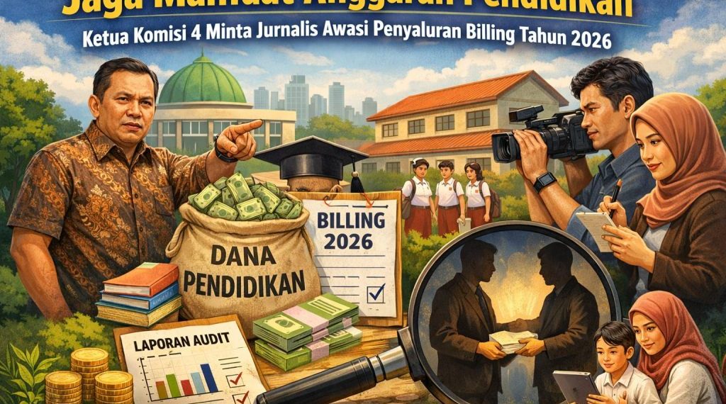 Ketua Komisi IV Dorong Pengawasan Dana Billing Pendidikan 2026