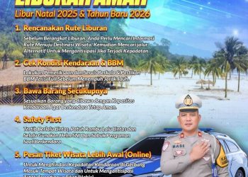 Satlantas Lampung Selatan Tekankan Keselamatan Selama Libur Nataru