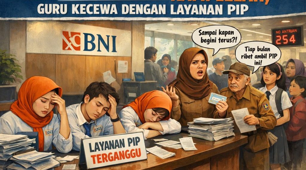 Guru Kecewa, Teller BNI Bandar Lampung Tolak Aktivasi PIP Siswa