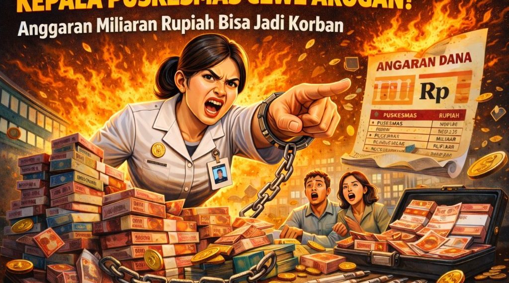 Kepala Puskesmas Arogan, Anggaran Miliaran Rupiah Bisa Jadi Korban