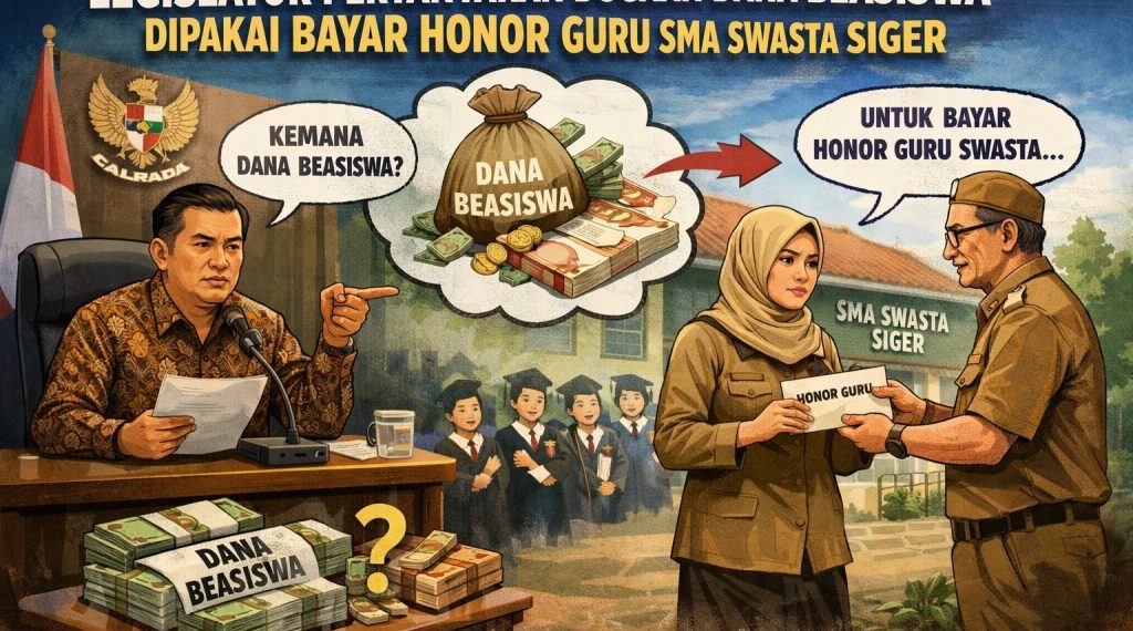 Dana Beasiswa atau APBD? Legislator Desak Disdikbud Jelaskan Honor Guru SMA Siger