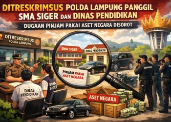 Ditreskrimsus Polda Lampung Panggil SMA Siger dan Dinas Pendidikan, Dugaan Pinjam Pakai Aset Negara Disorot