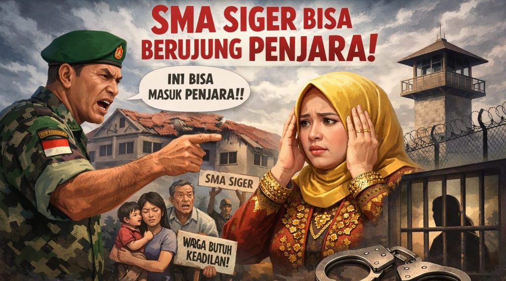 Pendidikan Tanpa Izin, Polemik SMA Siger Seret Nama Eva Dwiana