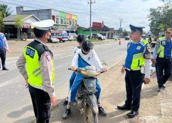 Knalpot Brong hingga Pengendara di Bawah Umur Dominasi Pelanggaran di Pringsewu