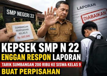 Kepsek SMPN 22 Bandar Lampung Disorot Usai Laporan Sumbangan Tak Terjawab
