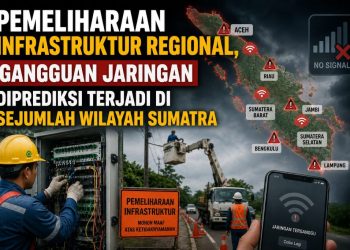 Warga Sumatra Diingatkan Siaga Gangguan Internet dan Komunikasi Sementara