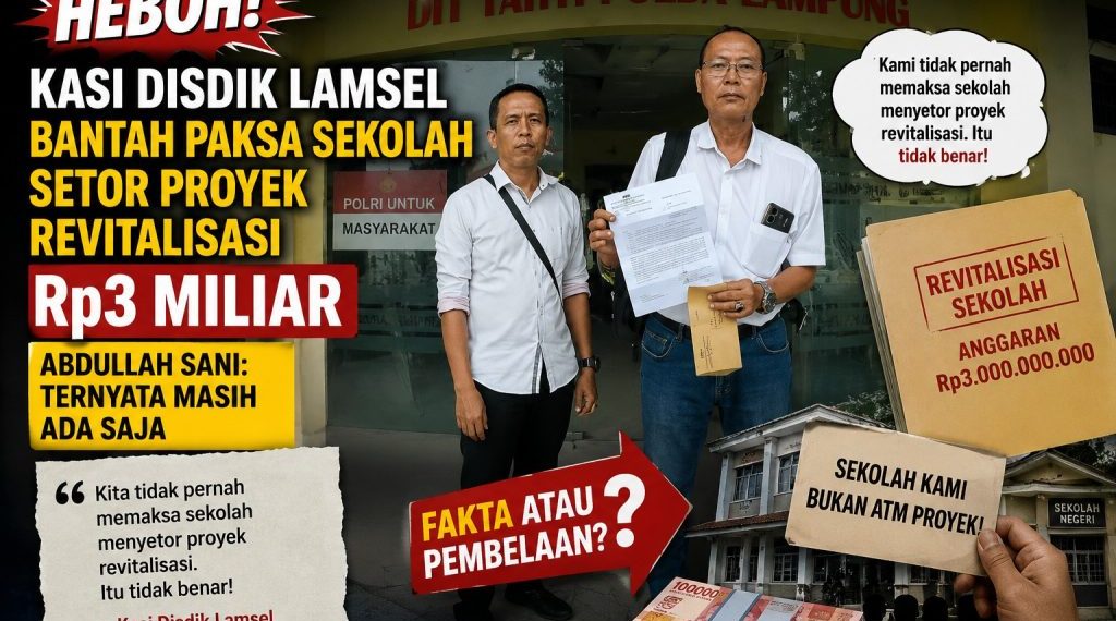 Abdullah Sani Minta Bupati Turun Tangan Soal Dugaan Setoran Proyek Sekolah