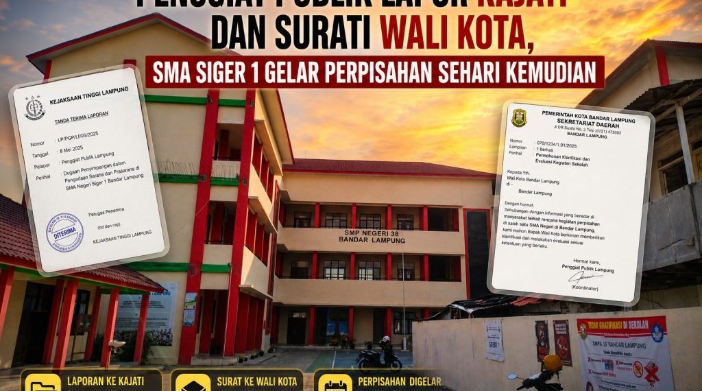 Setelah Surat untuk Wali Kota dan Laporan ke Kajati, SMA Siger 1 Adakan Perpisahan
