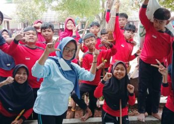 SDN 3 Negara Ratu Budayakan Senam dan Gotong Royong untuk Bentuk Karakter Siswa